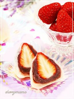 レンジで簡単★いちご大福-レシピのメイン写真