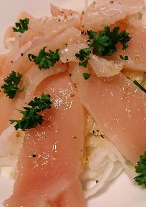 びんちょうまぐろのカルパッチョ-レシピのメイン写真