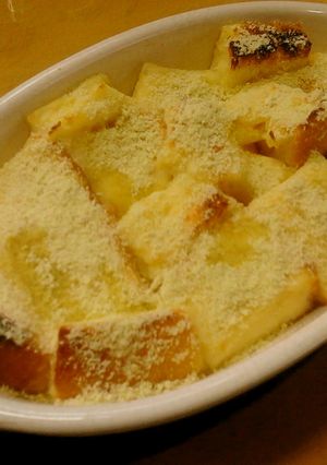 1人分　きな粉フレンチトースト　簡単朝食-レシピのメイン写真