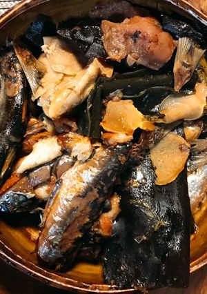 圧力鍋で!骨も食べるイワシの梅煮-レシピのメイン写真