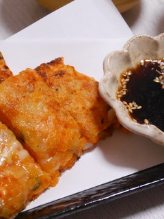 カリッと美味しいチーズキムチヂミ-レシピのメイン写真