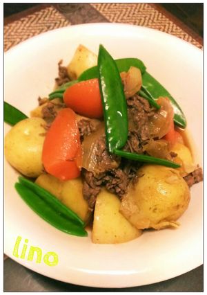 新ジャガで肉じゃが-レシピのメイン写真