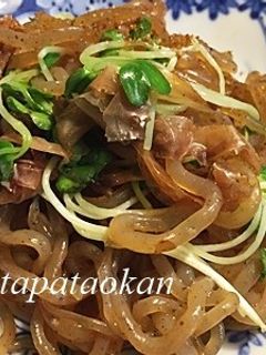 もう1品欲しい時に♪糸コンのおかか炒め-レシピのメイン写真