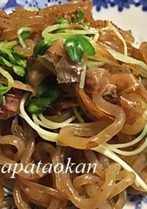 もう1品欲しい時に♪糸コンのおかか炒め-レシピのメイン写真