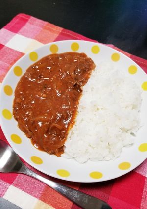プルコギビーフでハヤシライス-レシピのメイン写真