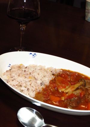 我が家の減塩　トマトカレー-レシピのメイン写真