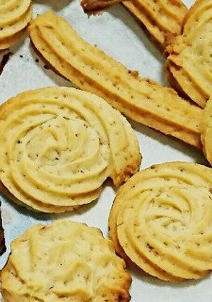 ジャムの絞り出しクッキー-レシピのメイン写真