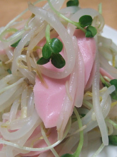 もやし☆さっぱりリンゴ酢サラダ-レシピのメイン写真