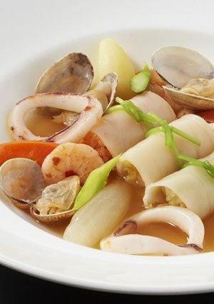 【米粉】米粉ロールアサリのスープ仕立て-レシピのメイン写真