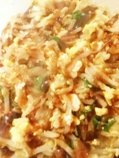 もやしお好み焼き風-レシピのメイン写真