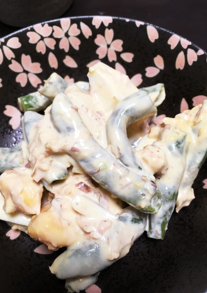 いんげんと玉子の和風サラダ-レシピのメイン写真