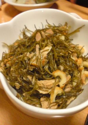刻み昆布とツナの炒め煮-レシピのメイン写真