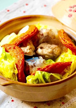 鯖味噌ミルフィーユ鍋-レシピのメイン写真