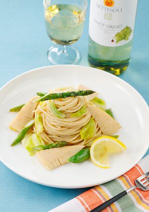 レモンで♪春野菜のアンチョビバターパスタ-レシピのメイン写真