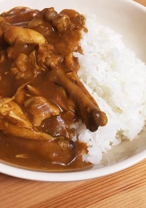 圧力鍋でホロホロ！簡単チキンカレー☆-レシピのメイン写真