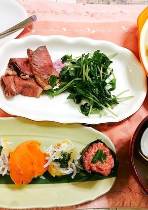 ひな祭り&結婚記念日メニュー 手まり寿司-レシピのメイン写真