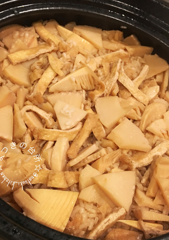 土鍋で☆簡単＆美味しい♪筍ご飯-レシピのメイン写真