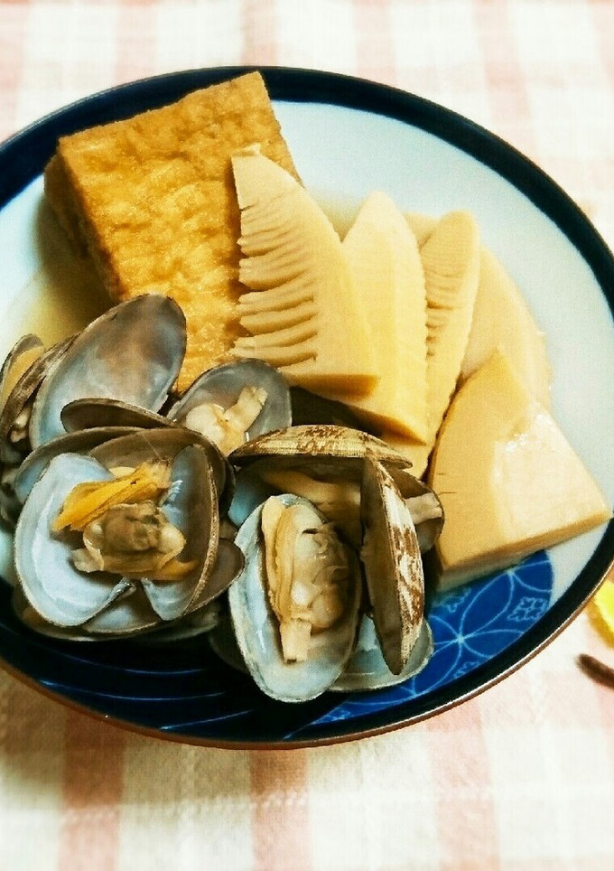 旨みたっぷり♡あさりとたけのこのだし煮-レシピのメイン写真