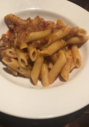 トマトとサーディンのパスタ-レシピのメイン写真
