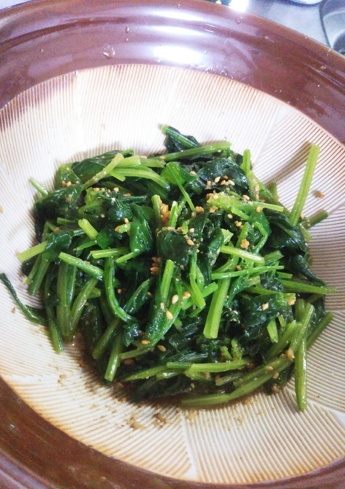 ほうれん草胡麻和え-レシピのメイン写真