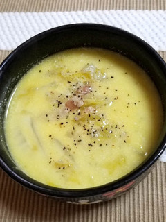 ベーコンと白菜のクリームスープ-レシピのメイン写真