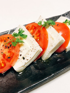 節約ヘルシー!豆腐のカプレーゼ-レシピのメイン写真