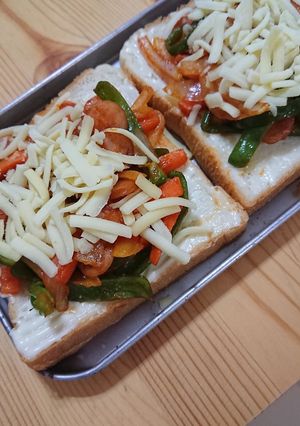 絶品！ピザトースト！！-レシピのメイン写真