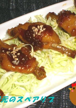 鶏手羽元のスペアリブ-レシピのメイン写真