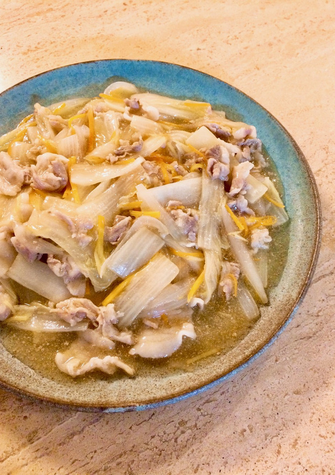 豚肉と白菜のしょうがあん-レシピのメイン写真