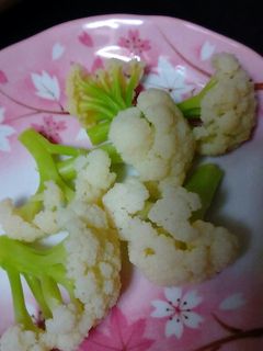 カリフラワーのマヨぽん酢和え♪-レシピのメイン写真