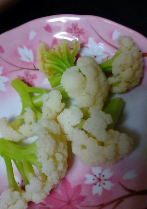 カリフラワーのマヨぽん酢和え♪-レシピのメイン写真