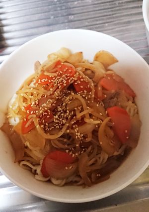 和えうどん-レシピのメイン写真