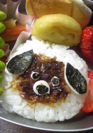年中■お弁当(わんちゃん)-レシピのメイン写真