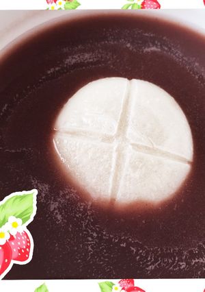 ♡レンジ de ぜんざい♡-レシピのメイン写真