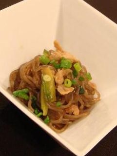 糸こんにゃくの甘辛炒り煮-レシピのメイン写真