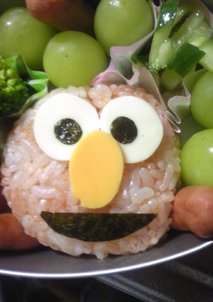 年中■お弁当(エルモ)-レシピのメイン写真