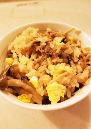 母のきのこご飯-レシピのメイン写真