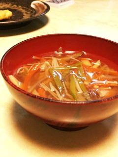 給食で人気の、さわにわん(沢煮椀)-レシピのメイン写真
