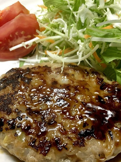 レンコンのつくねバーグ-レシピのメイン写真