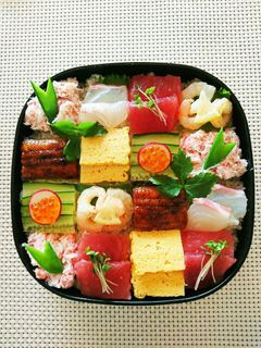 雛祭りやお祝いに。モザイク寿司❤-レシピのメイン写真