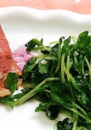 ちゃちゃっと一品 豆苗ナムル-レシピのメイン写真