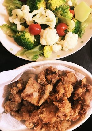 晩ご飯唐揚げ-レシピのメイン写真