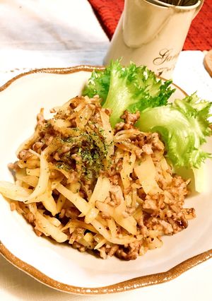シンプルで美味い♡じゃが肉いため♡-レシピのメイン写真