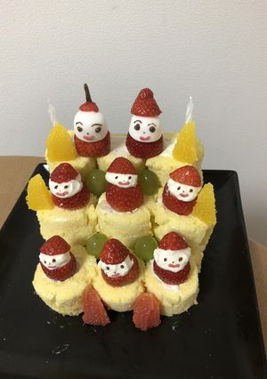 デコ☆ひな祭り☆ロールケーキ-レシピのメイン写真