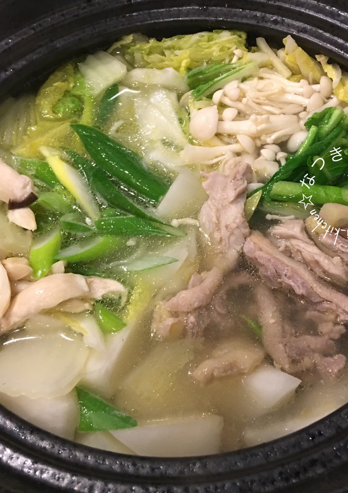簡単＆美味しい♪３種の鶏の水炊き-レシピのメイン写真