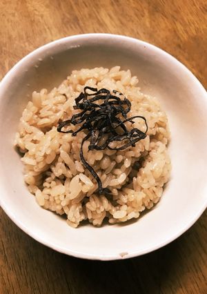 オーガニックほうじ茶のご飯-レシピのメイン写真