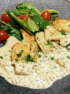 鶏むね肉のソテー ~マスタードソース~-レシピのメイン写真