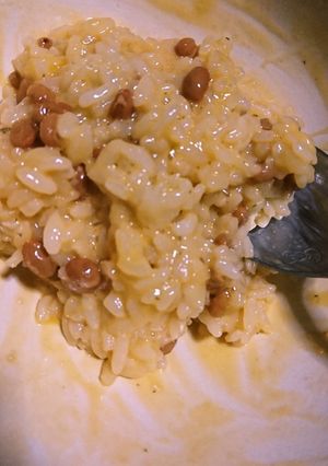 納豆卵かけご飯☆アレンジ-レシピのメイン写真