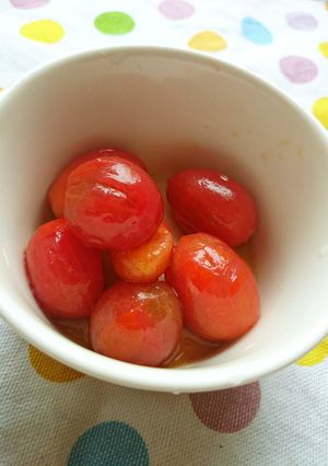 簡単ミニトマトのポン酢マリネ-レシピのメイン写真