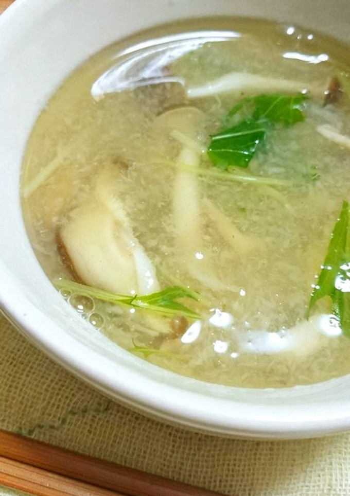かぶときのこのとろみ和風スープ-レシピのメイン写真